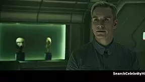 Charlize Theron BLOWS BIG COCK In Prometheus Scene!