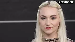 Blonde Teen Pushed To Her Limit By Huge Cock Domination!