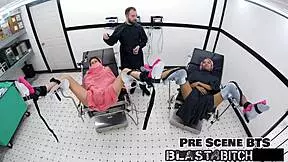 OMG, Yesenia Youso gets her pussy blasted with cum right in front of her step sister! 😱