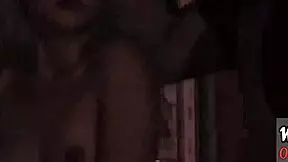 Bound Slave Goldie Trampled in Foot Domination!