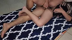 Hairy Latina Teen Craves Small Cock Fucking!