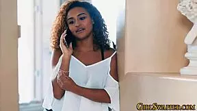 Stepdaughter rides bbc in hardcore fingering session