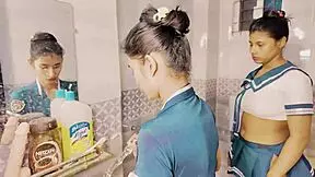 uttaran20 exploring cute petite lesbian ass and pussy in sexy skinny teen scenes