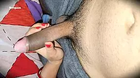 Stepmom Gives Me Handjob For The First Time I Controlled My Cum