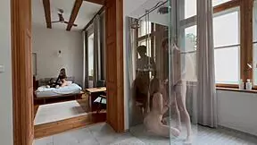 I joined naughty horny blondes in a wild group fuck