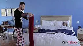 stepdad dresses up as saint nick and gives daughter some dick at christmas - ariana marie.