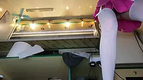 Young Babe Works Without Panties For Extra Cash Funding Studies