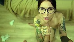 housemaid takes rough anal fuck and facial cumshot