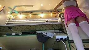 Young Babe Works Without Panties For Extra Cash Funding Studies