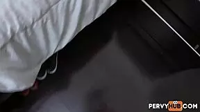 taylor blake caught spying leads to anal blowjob outdoors