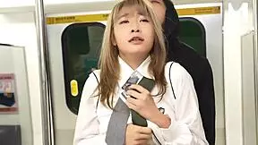 modelmedia asia - female college student indulges in sex and dripping love juices