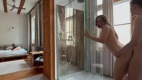 I joined naughty horny blondes in a wild group fuck