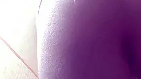 My step aunt amira's cellulite ass pees and farts while I watch