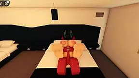 Pink-haired slut takes a big cock deep.