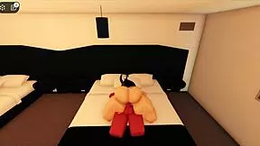 Pink-haired slut takes a big cock deep.