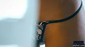 Amazing ebony teen 18+ noel monique reveals her petite 18+ body.