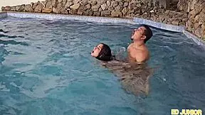 eva perez taking anal load in red sheer outfit 😈