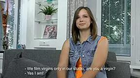 Virgin Casting And Masturbation Of Chubby Sandra Bulka?