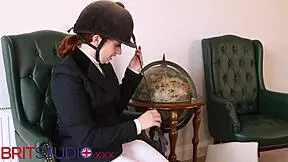 Clean Victorias Riding Boots and Eat Your Cum?