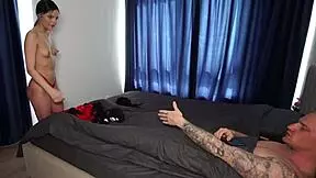 the choice of underwear led to hard sex with rough fucking and cumshot.