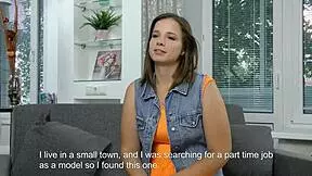 Virgin Casting And Masturbation Of Chubby Sandra Bulka?