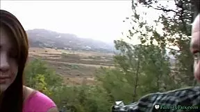 Nervous Teen Alison Rey Asks Stepdad For Practice