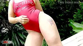 horny teen kiihara strong does hot striptease