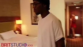 does this teen give an interracial handjob