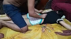 indian sexy college girl bent over for doggystyle 😍
