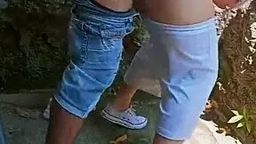 Feliz Ano Primos Cachondos Follando Detras de una Casa Abandonada