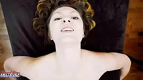 Brunette hottie nikki p sucks a cock and gets her wet pussy and ass fucked