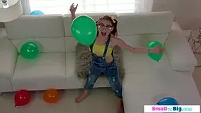 I saw this petite teen 18+ get banged hard by a big dick, oh man it was intense - deepthroat and all