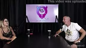 i watch matheus caetano's compilations with bruna carlos in sheer red lingerie, part 3