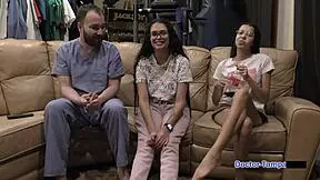 Dr Tampa - The Sisters' First Gyno Exam - Angel Santana And Aria Nicole