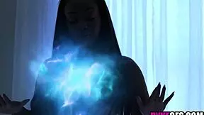 Interracial Lesbian Sex On Halloween Night Alex Coal & Lily Starfire