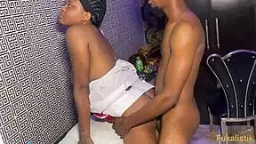 Stepdaughter eagerly fucks bbc stepdad before rushing to school