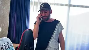 Deprived a cute boy with a huge dick of his virginity, his stepfather made me squirt