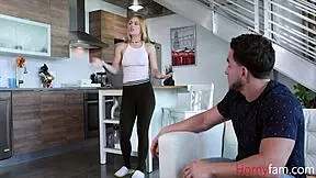 'Stepsis, help your bro,' he begs. 'Very sexy much?' she teases.