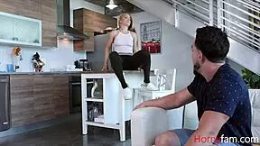 'Stepsis, help your bro,' he begs. 'Very sexy much?' she teases.