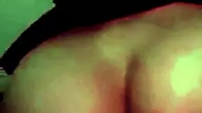 Secret recording before school of the stepdaughter waking up to sit with her stepfather.