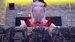 Stepsister shares hotel room with friend for a quiet stay