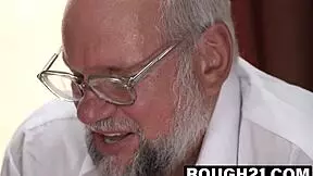 She Seduces Him With Big Natural Tits