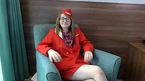 wow, teen air hostess emejota takes that big black cock!