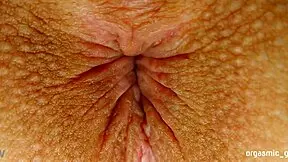Anal Orgasm With Contractions Close Up
