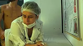 Erection During Consultation with Nurse, She Licks My Cock and Deepthroats It 😏