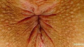 Anal Orgasm With Contractions Close Up