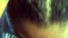 hey, check out this teen suckin my dick in the rain, it's so hot and wet with her mouth all over it!