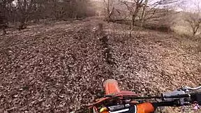 dirtbike ride goes wild
