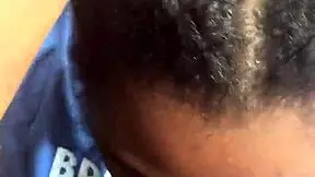 hey, check out this teen suckin my dick in the rain, it's so hot and wet with her mouth all over it!