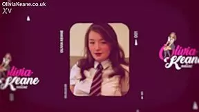 She tells you to wank your cock in her nightie